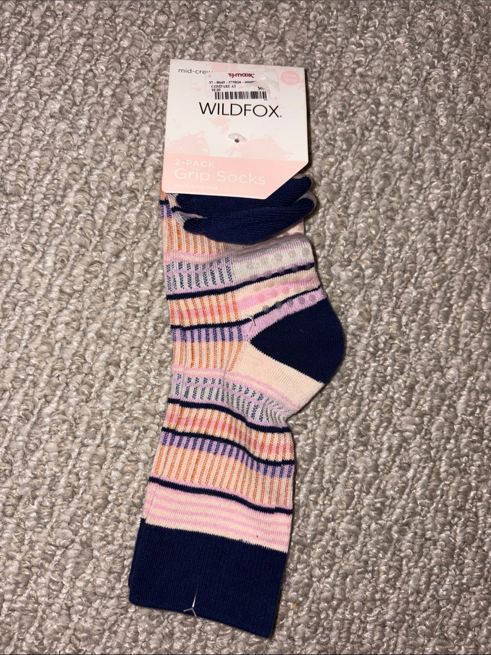 Wild Fox, Grip Socks for Barre/Pilates